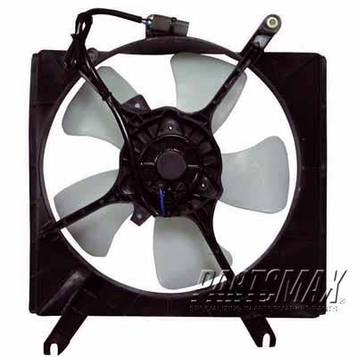 3115 | 2001-2004 KIA RIO Radiator cooling fan assy includes motor/blade/shroud; w/1.5L engine; w/auto trans | KI3115107|0K30B15025C