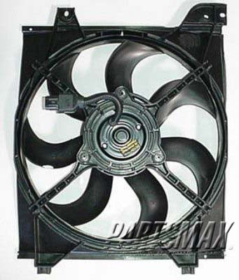 2880 | 2006-2007 KIA RIO Radiator cooling fan assy 4dr sedan/Rio5 | KI3115118|253801G100