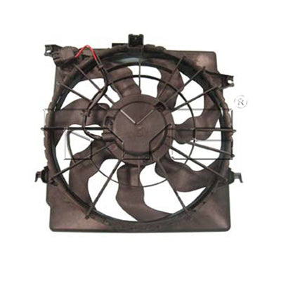 3115 | 2011-2013 HYUNDAI SONATA Radiator cooling fan assy Exc HYBRID; 2.0L | KI3115135|253803Q280