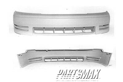 250 | 1992-1996 LEXUS ES300 Front bumper cover USA; prime | LX1000107|5211933903