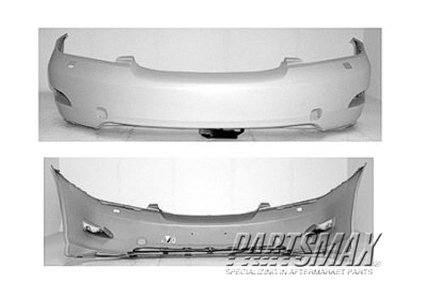 1000 | 2007-2009 LEXUS RX350 Front bumper cover USA Built; w/H/Lamp Washers; w/Radar Cruise Control; prime | LX1000141|521190E902