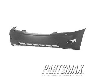 1000 | 2007-2009 LEXUS RX350 Front bumper cover USA Built; w/H/Lamp Washers; w/o Radar Cruise Control; prime | LX1000142|521190E905