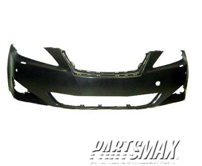 1000 | 2006-2008 LEXUS IS250 Front bumper cover w/Pre-Collision System; w/Headlamp Washer; prime | LX1000160|5211953919