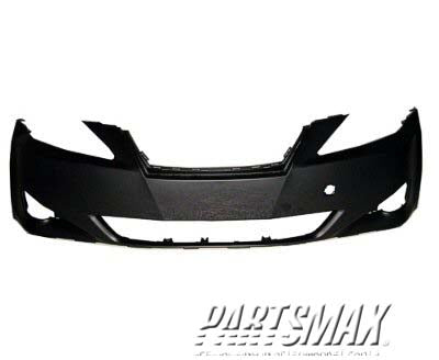 1000 | 2006-2008 LEXUS IS350 Front bumper cover w/o Pre-Collision System; w/o Headlamp Washer; PTM | LX1000163|5211953925