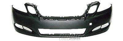 1000 | 2008-2011 LEXUS GS350 Front bumper cover w/o Parking Assist; w/o Headlamp Washer; prime | LX1000174|5211930979