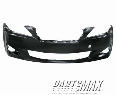 1000 | 2009-2010 LEXUS IS350 Front bumper cover w/o Pre-Collision System; w/Headlamp Washer; prime | LX1000187|5211953947