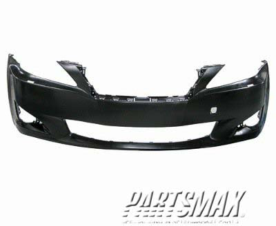 1000 | 2009-2010 LEXUS IS250 Front bumper cover w/o Pre-Collision System; w/Headlamp Washer; prime | LX1000187|5211953947