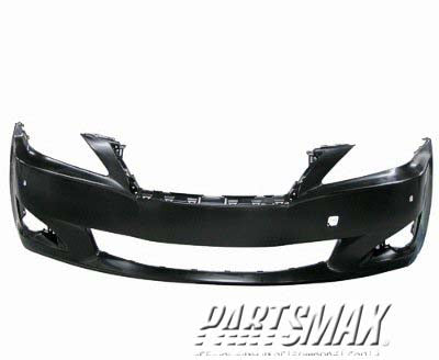 1000 | 2009-2010 LEXUS IS250 Front bumper cover w/Pre-Collision System; w/o Headlamp Washer; prime | LX1000206|5211953946