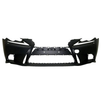 1000 | 2014-2016 LEXUS IS350 Front bumper cover F SPORT; w/Headlamp Washer; prime | LX1000256|521195E907