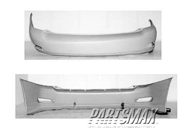 1100 | 2006-2007 LEXUS RX400h Rear bumper cover prime | LX1100121|521590E900