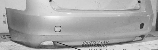 1100 | 2008-2011 LEXUS GS350 Rear bumper cover w/o Clearance | LX1100135|5215930942