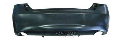 1100 | 2007-2012 LEXUS ES350 Rear bumper cover w/o Parking Sensor; prime | LX1100149|5215933922