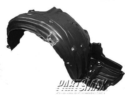 1249 | 2001-2003 LEXUS LS430 RT Front fender inner panel fender liner | LX1249104|5380550020