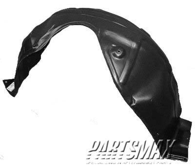 1250 | 1992-1996 LEXUS ES300 LT Front fender splash shield all | LX1250101|5387633060