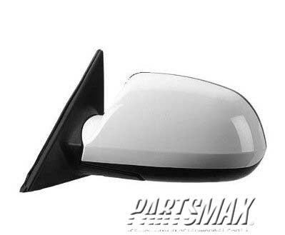 1320 | 2007-2009 LEXUS RX350 LT Mirror outside rear view Power; w/Heat; w/o Memory (w/o Dimming); Black (Code 202) | LX1320106|8794048230C0-PFM