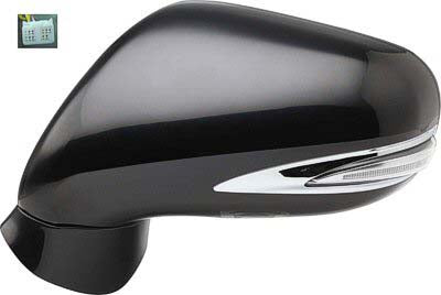 1320 | 2009-2013 LEXUS IS250 LT Mirror outside rear view Power; w/Signal Lamp; w/Puddle Lamp; w/o Luxury/Sport Pkg; PTM | LX1320111|8794053401C0