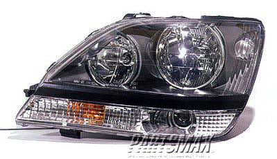 2502 | 1999-2000 LEXUS RX300 LT Headlamp assy composite w/o HID lamps | LX2502103|8115048031