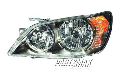 1150 | 2004-2005 LEXUS IS300 LT Headlamp assy composite HID; w/Sport Pkg; Special Design; Black | LX2502143|8115053200