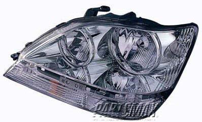 2503 | 2001-2003 LEXUS RX300 RT Headlamp assy composite w/o HID lamps | LX2503104|8111048080