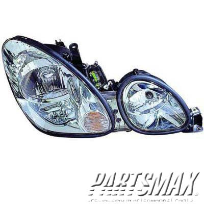 2503 | 2001-2005 LEXUS GS300 RT Headlamp assy composite w/o HID lamps; from 4/01 | LX2503120|811103A760