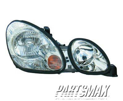 2503 | 1999-2000 LEXUS GS300 RT Headlamp assy composite w/o HID | LX2503131|811103A021