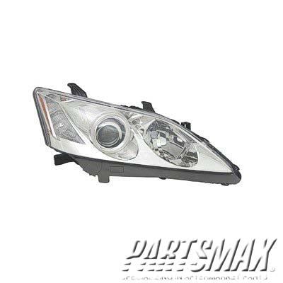 2503 | 2007-2009 LEXUS ES350 RT Headlamp assy composite w/HID | LX2503142|8114533680