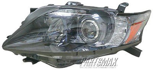 1171 | 2010-2012 LEXUS RX450h LT Headlamp lens/housing Halogen | LX2518129|8117048750