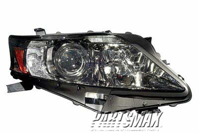 2519 | 2010-2012 LEXUS RX350 RT Headlamp lens/housing Halogen; Japan Built | LX2519119|8113048680
