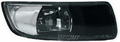2593 | 2000-2001 LEXUS ES300 RT Fog lamp assy w/bulb & cover | LX2593104|8121033130