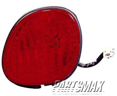 2802 | 1998-2000 LEXUS GS400 LT Taillamp assy inner on luggage lid | LX2802100|8159030070