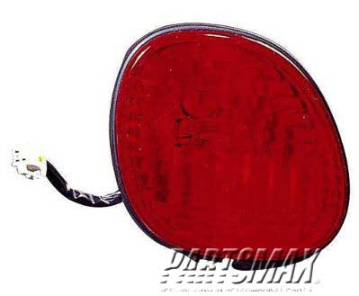 2803 | 1998-2000 LEXUS GS400 RT Taillamp assy inner on luggage lid | LX2803100|8158030120