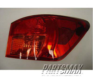 2805 | 2006-2008 LEXUS IS250 RT Taillamp assy outer w/Bulb & Harness; From 3-06 | LX2805102|8155153171-PFM