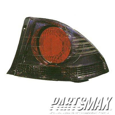 2818 | 2001-2001 LEXUS IS300 LT Taillamp lens/housing 4dr sedan; quarter panel mounted | LX2818105|8156153031