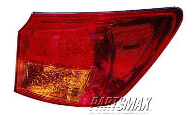 2818 | 2006-2006 LEXUS IS350 LT Taillamp lens/housing outer | LX2818108|8156353170