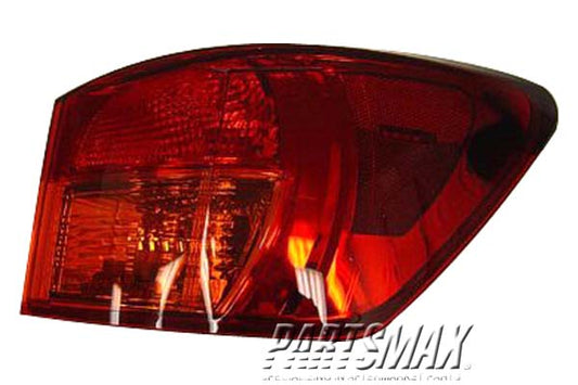 2819 | 2006-2008 LEXUS IS350 RT Taillamp lens/housing Outer; From 3-06 | LX2819110|8155153171