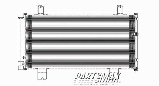 3030 | 2006-2013 LEXUS IS250 Air conditioning condenser all | LX3030119|8846053030