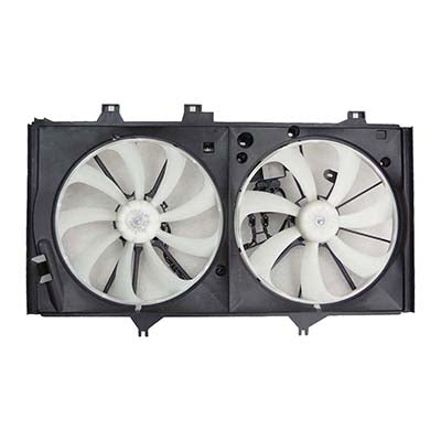 2880 | 2013-2017 LEXUS ES350 Radiator cooling fan assy Japan Built; Motor/Blade/Shroud/Module Dual Fan Assy; see notes | LX3115139|1671131540-PFM