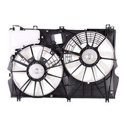 3115 | 2018-2019 LEXUS RX350L Radiator cooling fan assy Canada Built; w/Trans Oil Cooler; Dual Fan/Cap/Module Assy; see notes | LX3115148|167110P340-PFM