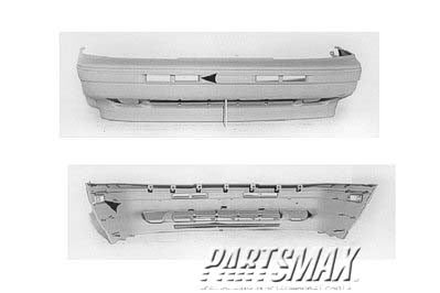1000 | 1990-1992 MAZDA MX-6 Front bumper cover USA built; w/2 wheel steering | MA1000143|GN9050031A00