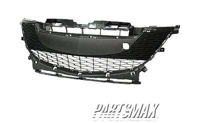 500 | 2010-2010 MAZDA 3 Front bumper grille 2.0L; From 11-05-08; To 11-01-09 | MA1036112|BBM4501T1H