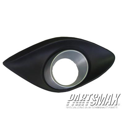 1039 | 2011-2014 MAZDA 2 RT Front bumper insert Fog Lamp Bezel; w/Fog Lamps | MA1039109|DR6150C10A