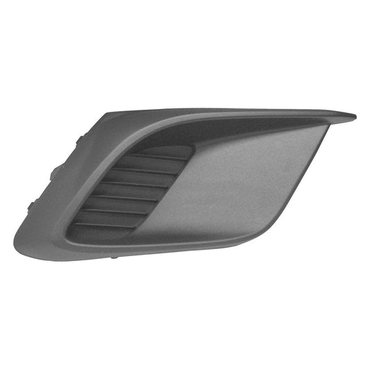 530 | 2014-2016 MAZDA 3 RT Front bumper insert Fog Lamp Opening Cover; w/o Fog Lamps | MA1039122|BHN150C11A