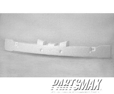 1070 | 2003-2005 MAZDA 6 Front bumper energy absorber w/o mazda speed | MA1070104|GK2A50111