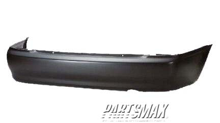 1100 | 1999-2002 MAZDA PROTEGE Rear bumper cover 4dr sedan; matte-black | MA1100164|MA1100164