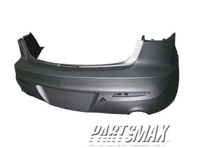 2430 | 2010-2013 MAZDA 3 Rear bumper cover 2.5L; Sedan; prime | MA1100200|BBN250221KBB