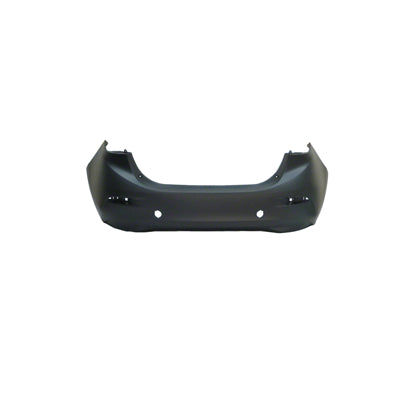 2430 | 2014-2018 MAZDA 3 Rear bumper cover Sedan; prime | MA1100215|BJS750221ABB