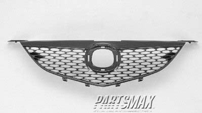 1200 | 2004-2006 MAZDA 3 Grille assy 4dr sedan; standard type; matte-black - paint to match | MA1200172|BN8W50710B33