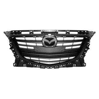 860 | 2014-2016 MAZDA 3 Grille assy Textured Black | MA1200197|BJS750712