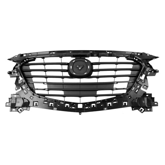 1200 | 2017-2018 MAZDA 3 Grille assy Sedan; Mexico Built; Matte Black | MA1200216|BANE50712D