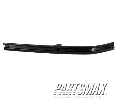 1215 | 1993-1994 MAZDA MPV RT Grille molding lower assembly; base model; USA built; to 3/1/94; black | MA1215103|LB02507G0